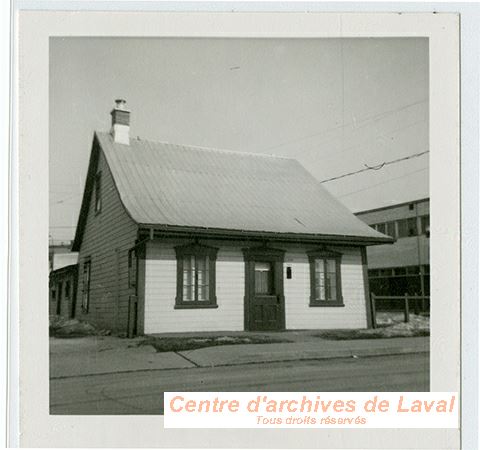 Maison autrefois situe au 3925, chemin du Souvenir, Chomedey.