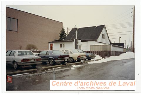 Maison autrefois situe au 1529, rue Robinson,  Saint-Martin.