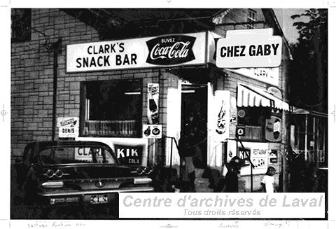 Clark's Snack Bar, restaurant Chez Gaby.