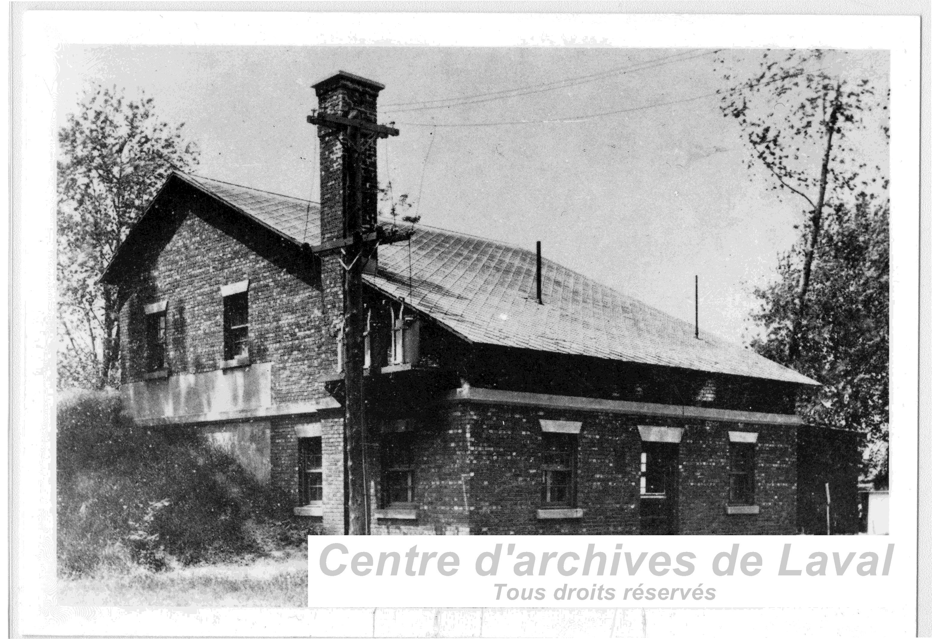 Ancienne usine de traitement d'eau de Sainte-Rose.