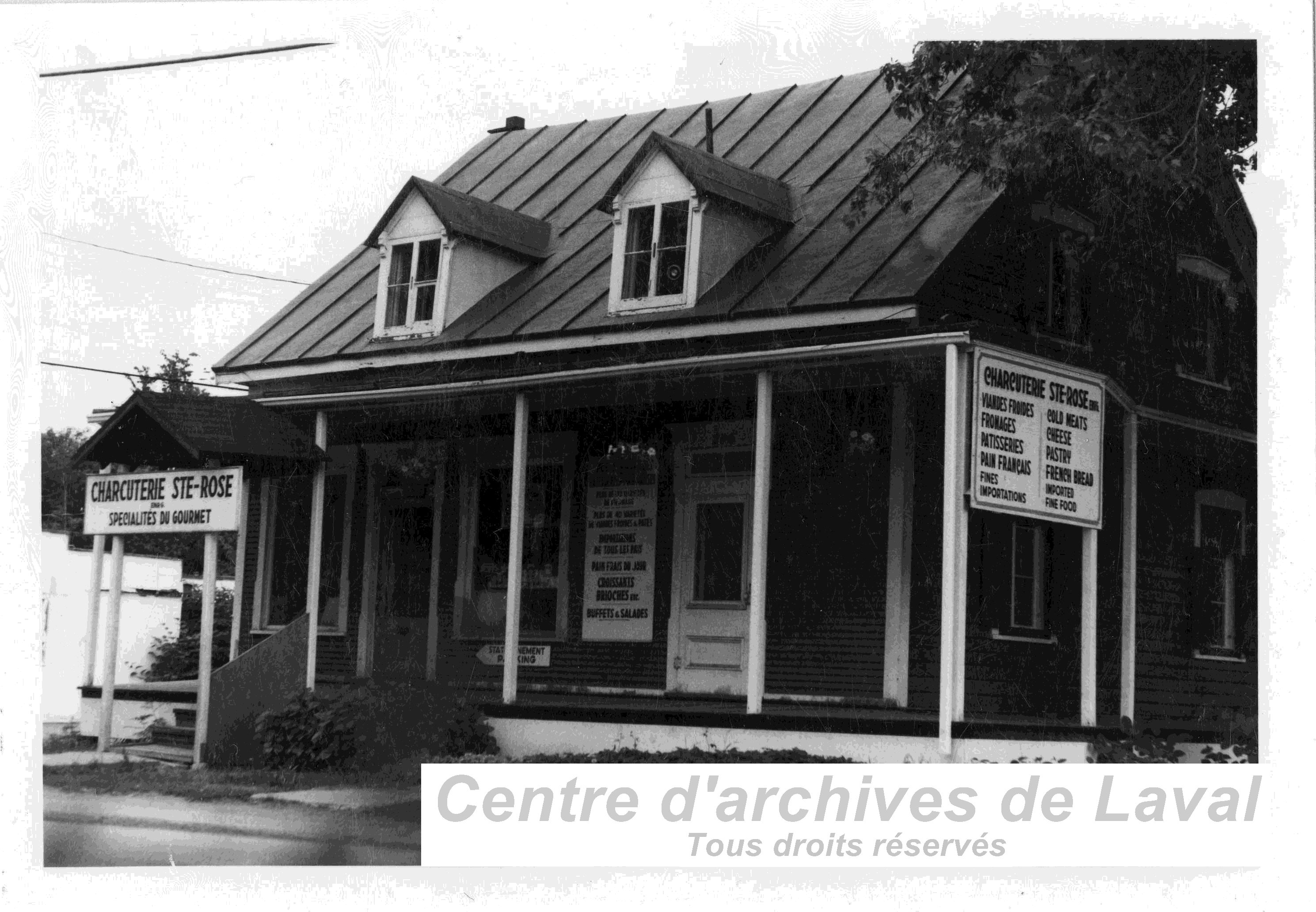 Charcuterie Sainte-Rose Enrg.,  Sainte-Rose.