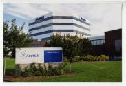 Bâtiment abritant l'entreprise Aventis Pharma, à Vimont