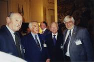 Jean-Paul Champagne et collègues à un congrès