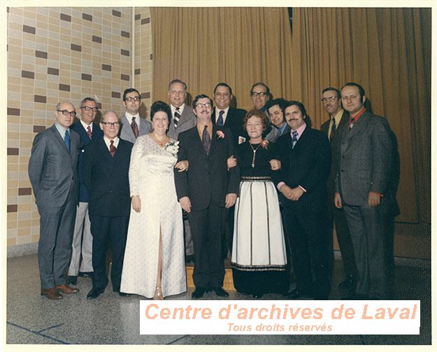 Photo de groupe au [gymnase Polyvalente Cur-Antoine-Labelle].