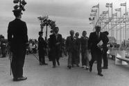 Jean-Noël Lavoie lors d'une visite officielle sur le site de l'Expo 67