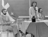 Michel Leduc, Denise Leblanc-Bantey et Clment Richard en 1982