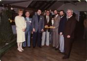 Notables et politiciens lors de l'vnement Pleins Feux Laval, en 1983