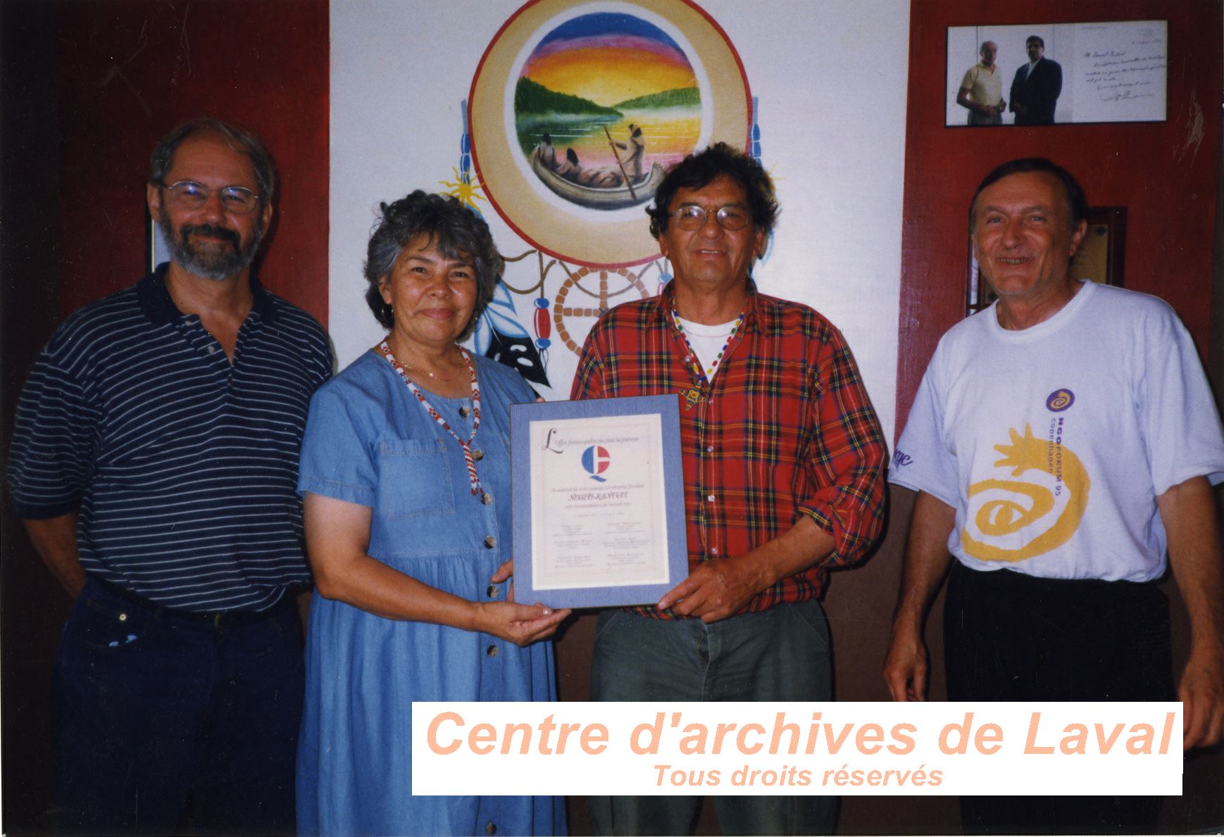 Rencontre avec des Inuk de la Cte-Nord en 2000