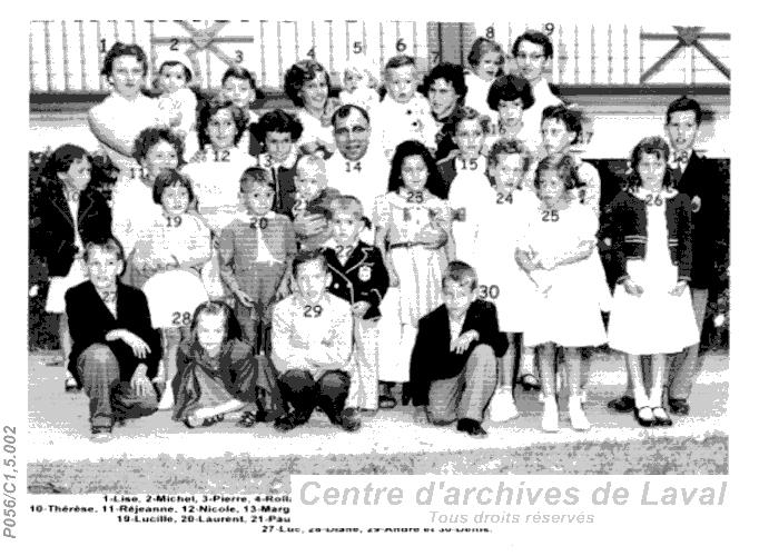 Membres de la famille Legault.