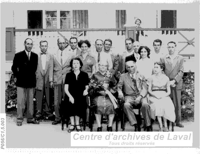 Membres de la famille Legault.