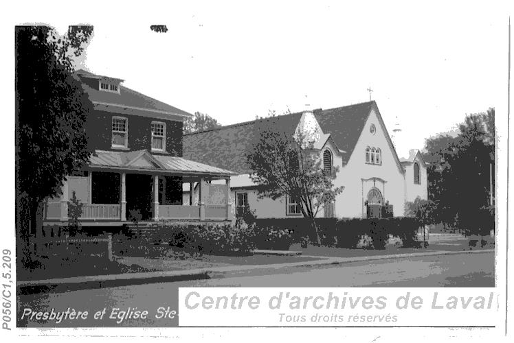 Presbytre et glise Sainte-Jeanne de Chantal,  Strathmore, Dorval.