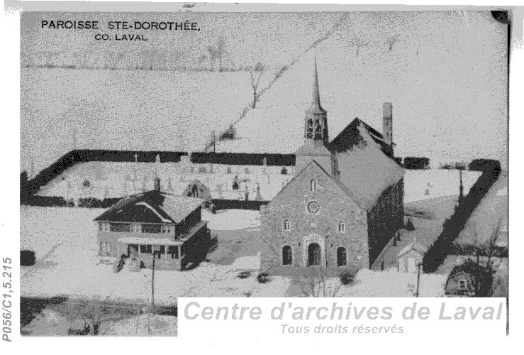 glise et presbytre de Sainte-Dorothe.