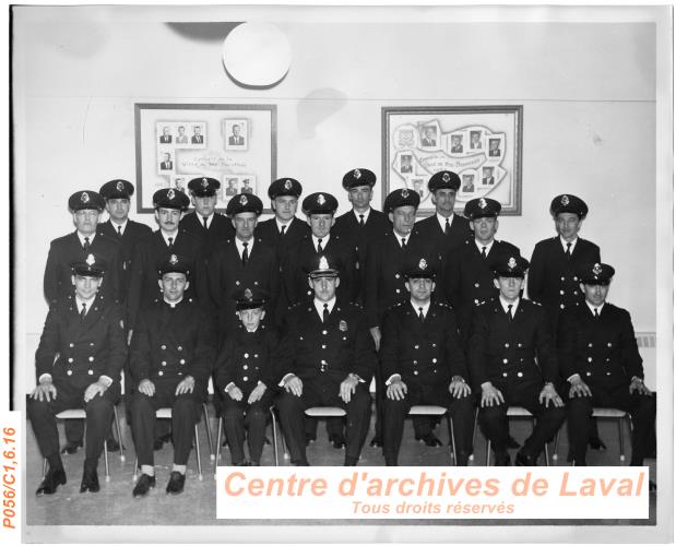 Pompiers volontaires de Sainte-Dorothe.