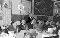 Neuvième banquet officiel du Club nautique des Mille-Îles, 1953