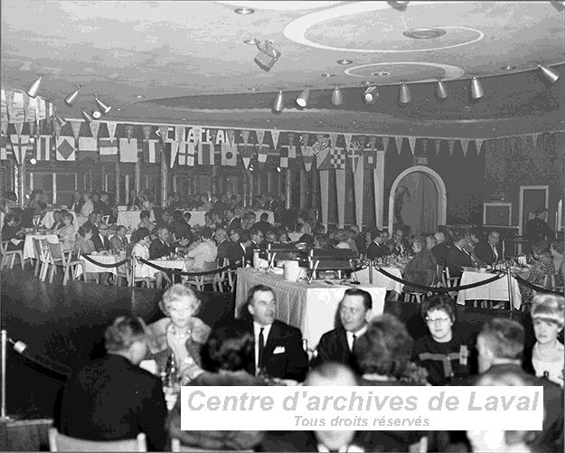 Vingt-deuxime banquet officiel du Club nautique des Mille-les, 1967