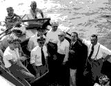 Treizième parade nautique du Club nautique des Mille-Îles, 1957