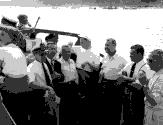 Treizième parade nautique du Club nautique des Mille-Îles, 1957