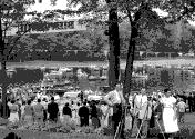 Neuvième parade nautique du Club nautique des Mille-Îles, 1953