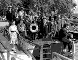 Onzième parade nautique du Club nautique des Mille-Îles, 1955