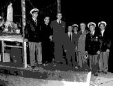 Première procession de la Vierge organisée par le Club nautique des Mille-Îles, 1954