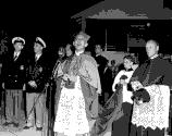 Troisième procession de la Vierge organisée par le Club nautique des Mille-Îles, 1956