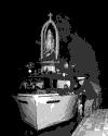 Troisième procession de la Vierge organisée par le Club nautique des Mille-Îles, 1956