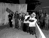 Septième procession de la Vierge organisée par le Club nautique des Mille-Îles, 1960