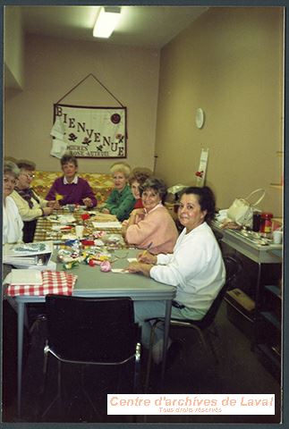 Atelier de Nol au Cercle de fermires de Sainte-Rose/Auteuil