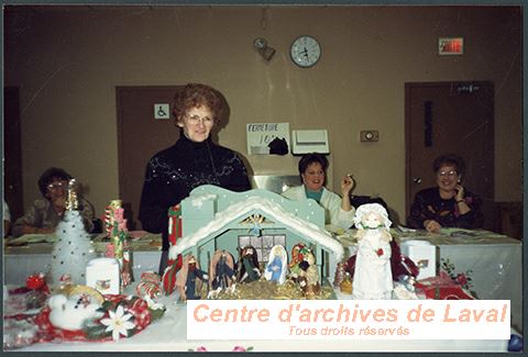 Soire de Nol au Cercle de fermires de Sainte-Rose/Auteuil