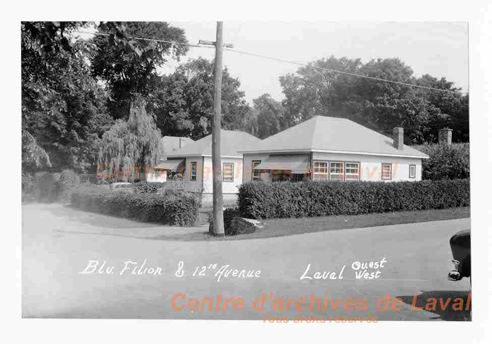 Intersection du boulevard Filion et de la 12e avenue   Laval-Ouest