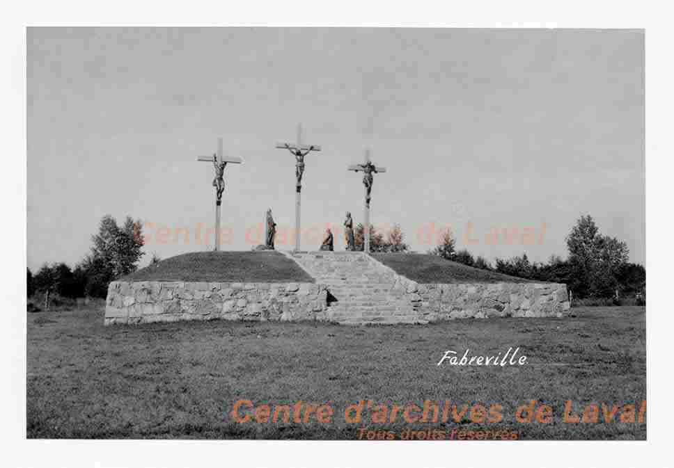 Le calvaire du cimetire Saint-Thophile  Fabreville