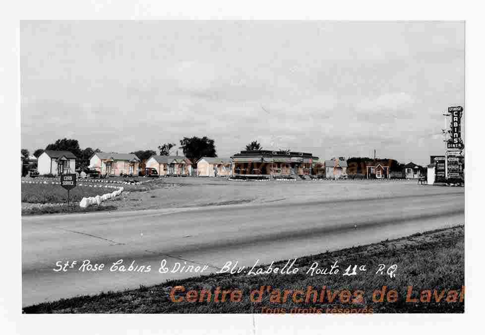 Chalets et restaurant  Sainte-Rose