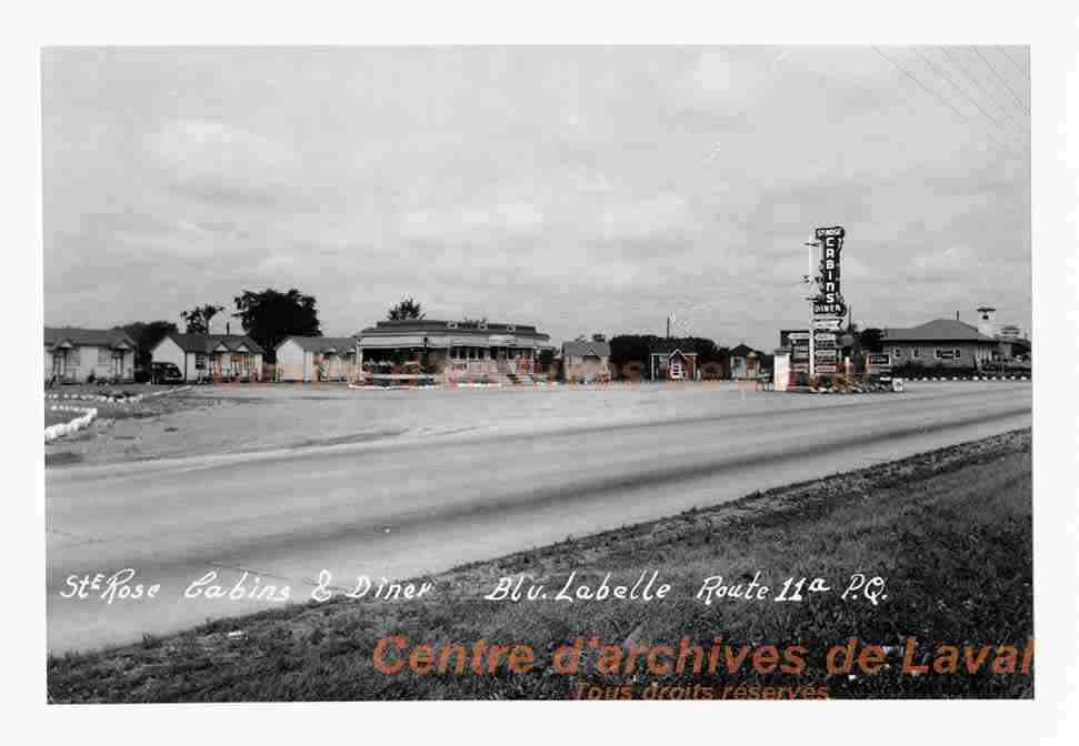 Chalets et restaurant  Sainte-Rose