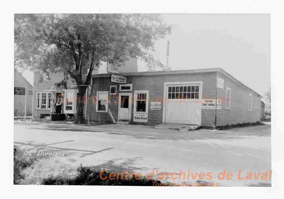 La boulangerie J.E. Renaud  Sainte-Dorothe