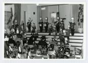 Orchestre de jeunes enfants  Saint-Benot en 1973.