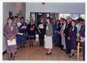 10e anniversaire du Centre d'acceuil de Saint-Benot en 1989.