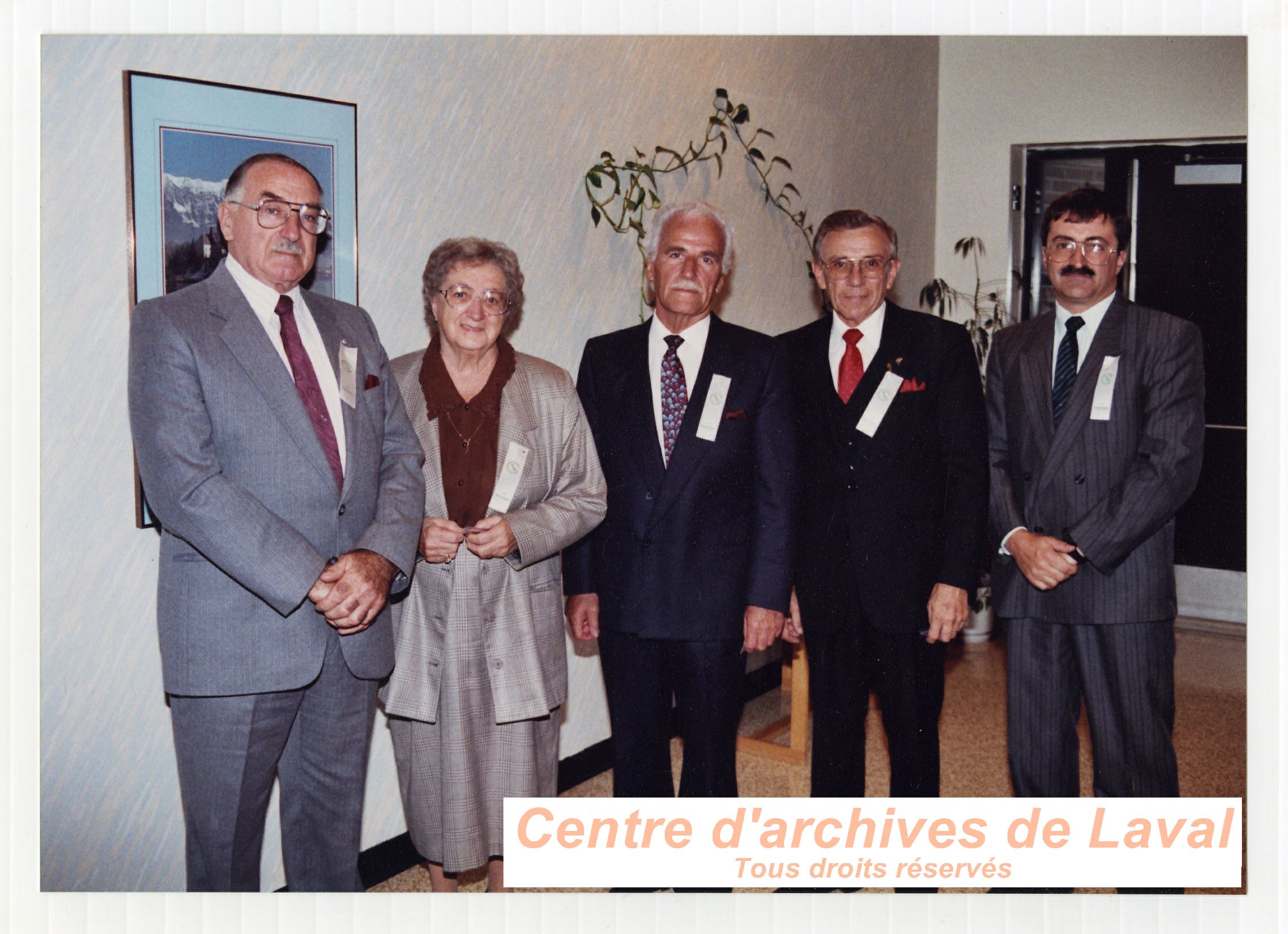 10e anniversaire du Centre d'accueil Saint-Benot en 1989.