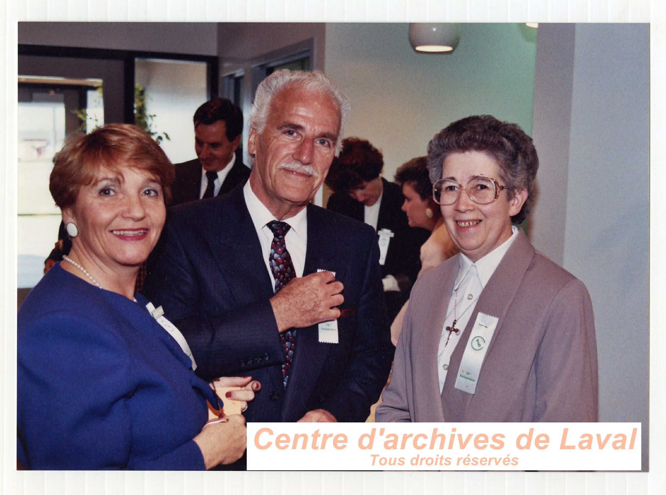 10e anniversaire du Centre d'accueil Saint-Benot en 1989.