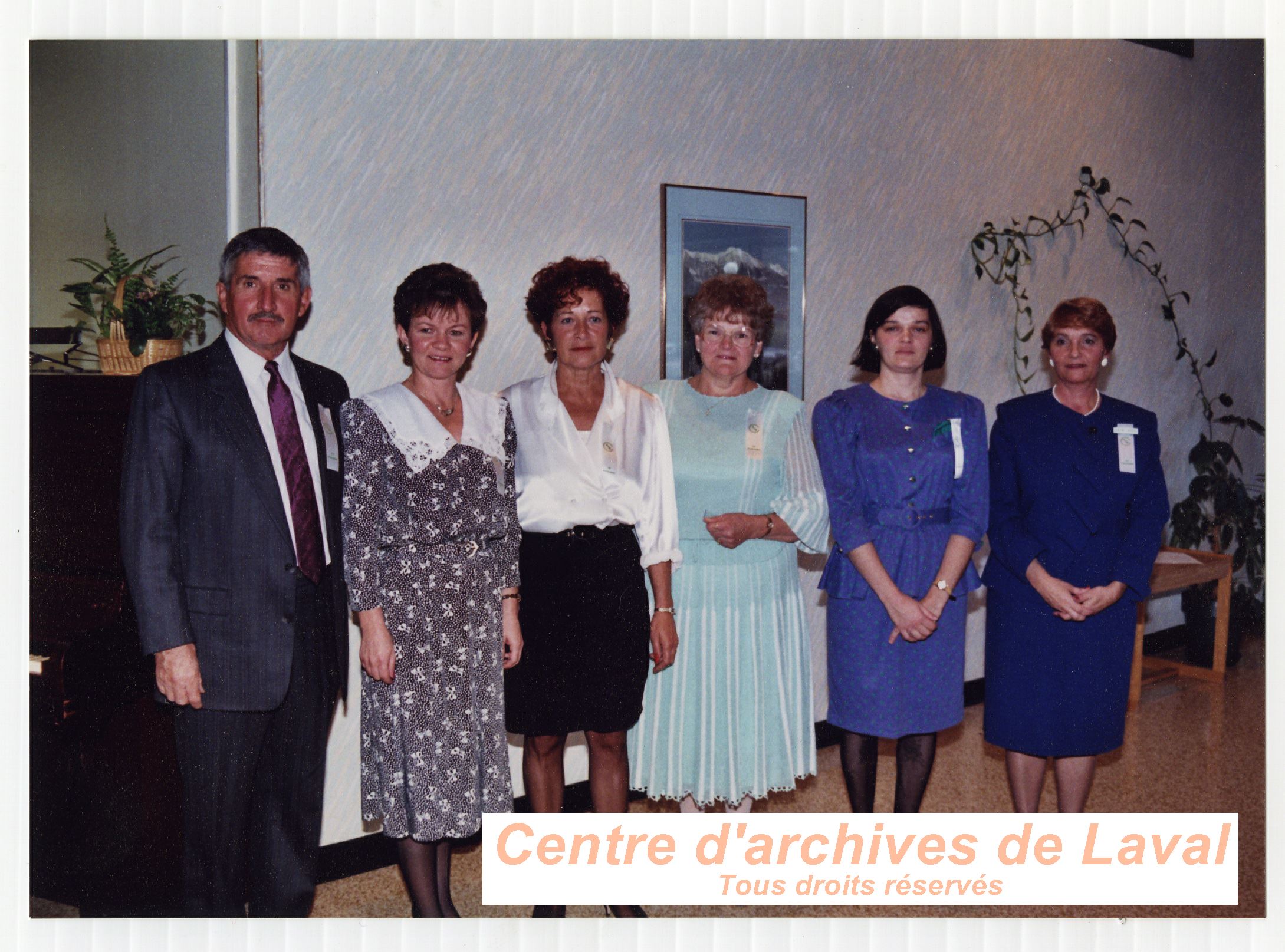 10e anniversaire du Centre d'accueil Saint-Benot en 1989.