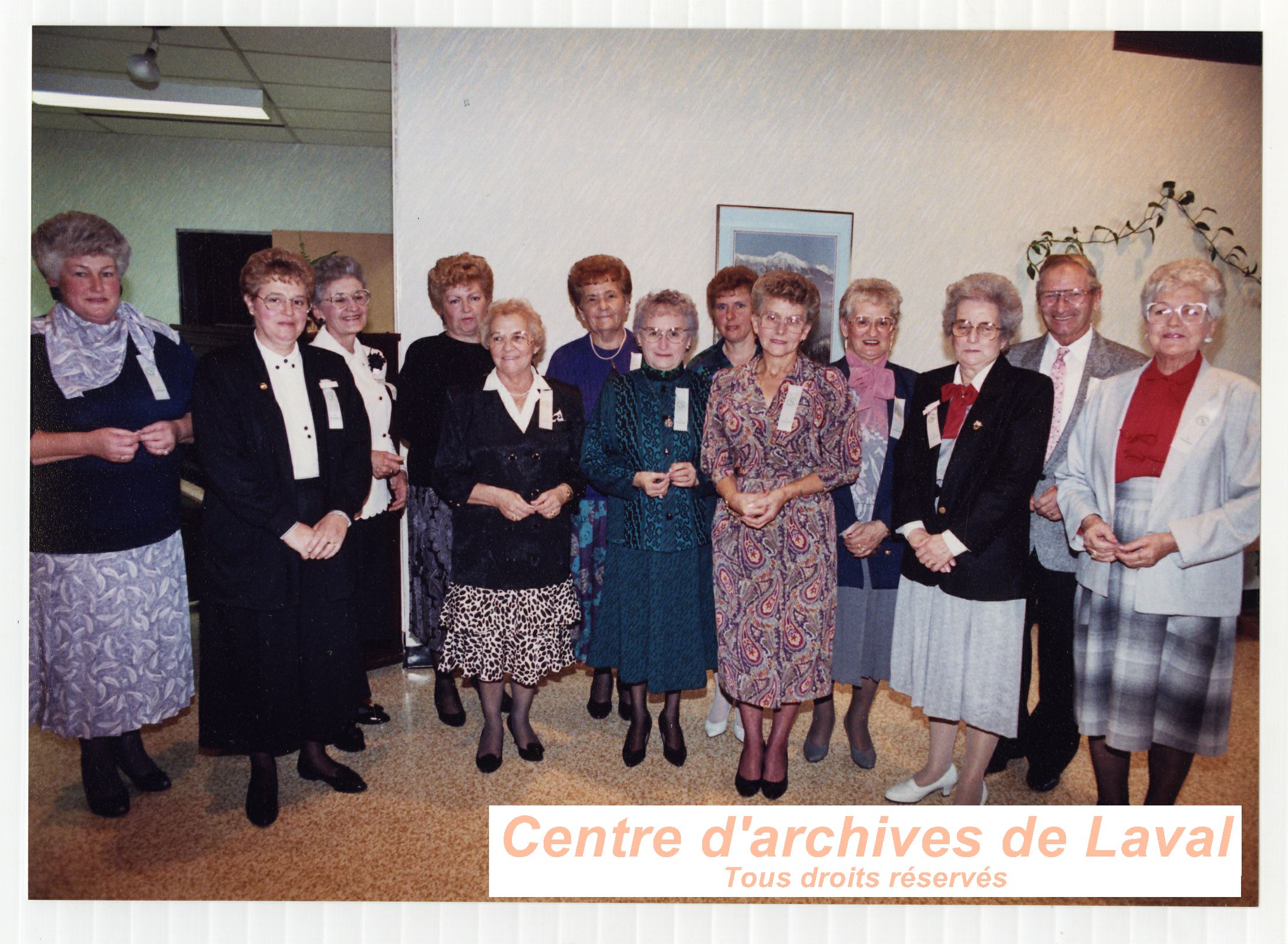 10e anniversaire du Centre d'accueil Saint-Benot en 1989.