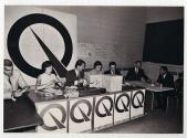 Prparation aux lections de 1970 pour le Parti qubcois  Saint-Benot en 1969.