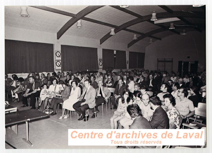 Prparation aux lections de 1970 pour le Parti qubcois  Saint-Benot en 1969.