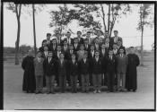 Groupe d'élèves du Pensionnat Sainte-Anne, Sainte-Scholastique, en 1959