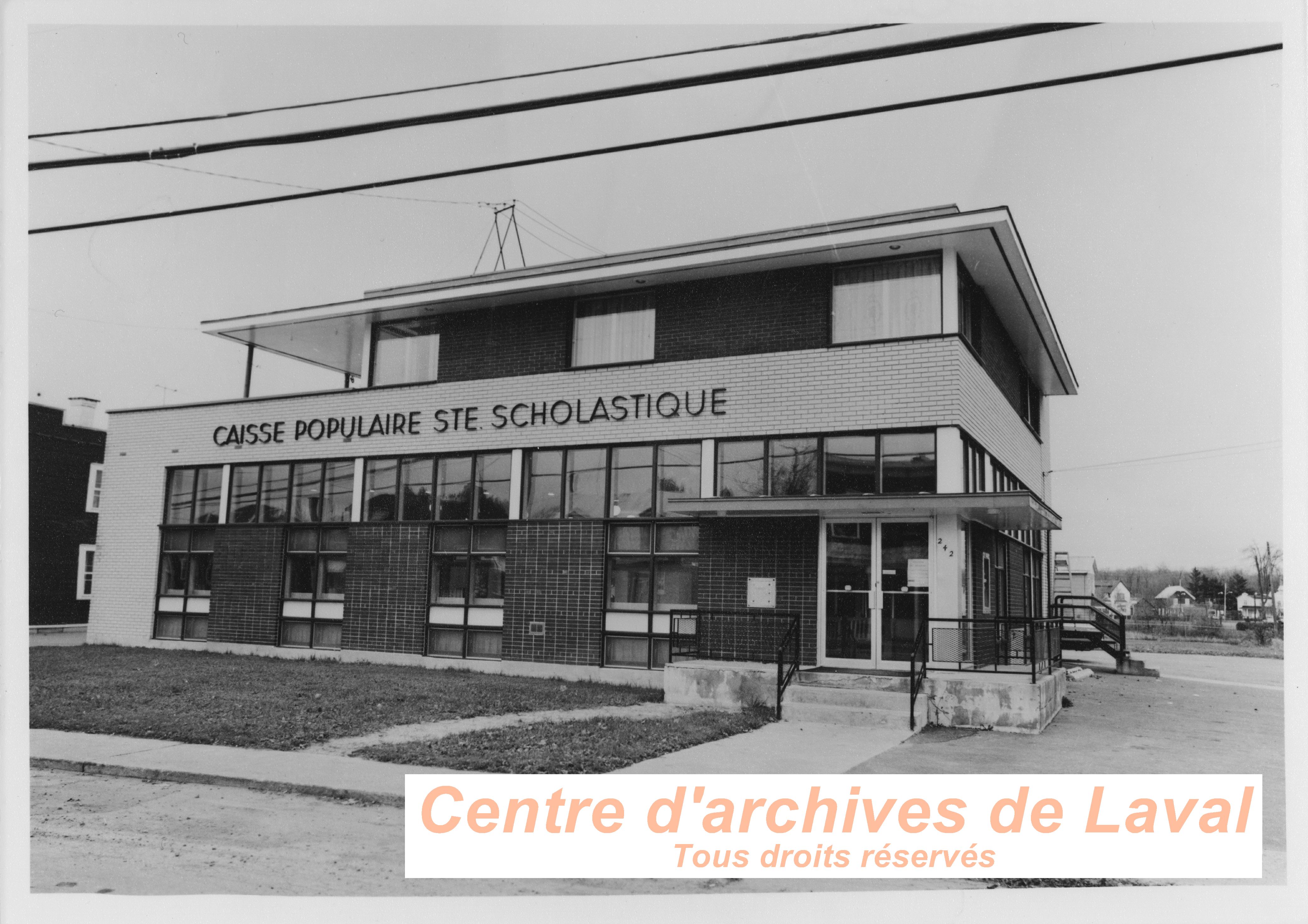 Caisse populaire de Sainte-Scholastique