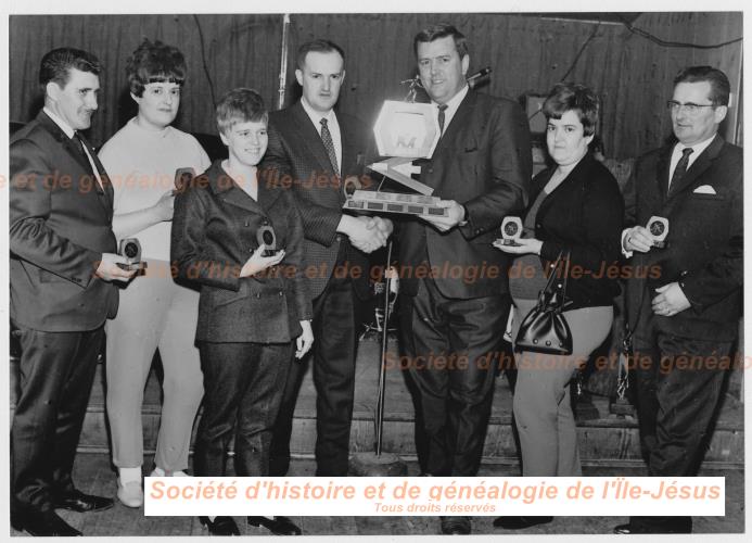 Remise de trophes de bowling,  Sainte-Scholastique