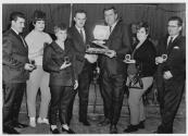 Remise de trophées de bowling, à Sainte-Scholastique