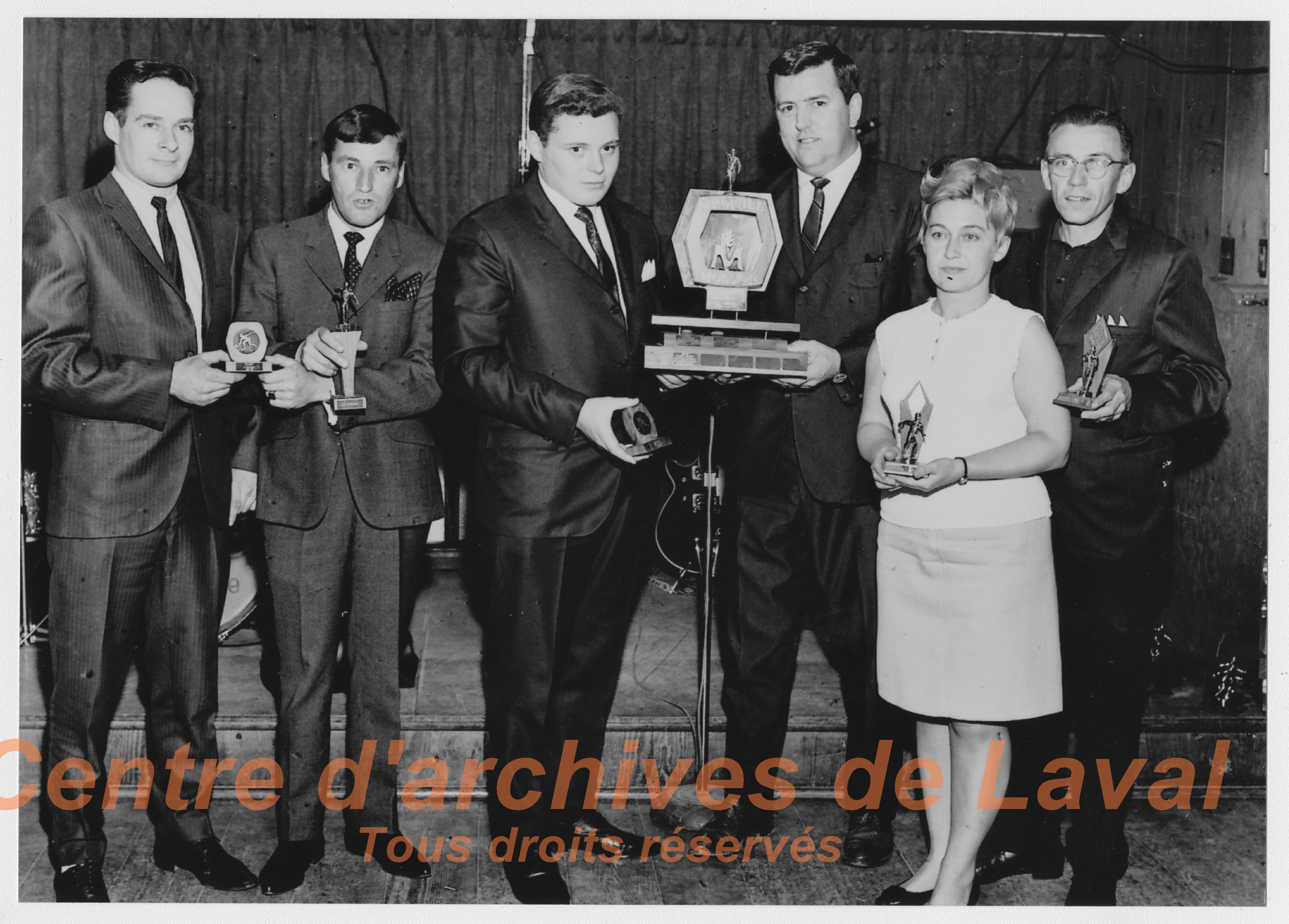 Remise de trophes de bowling,  Sainte-Scholastique