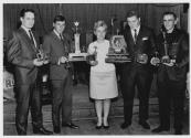 Remise de trophées de bowling, à Sainte-Scholastique