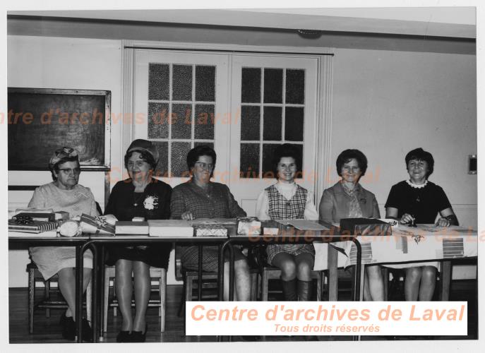 Groupe de fermires de Sainte-Scholastique