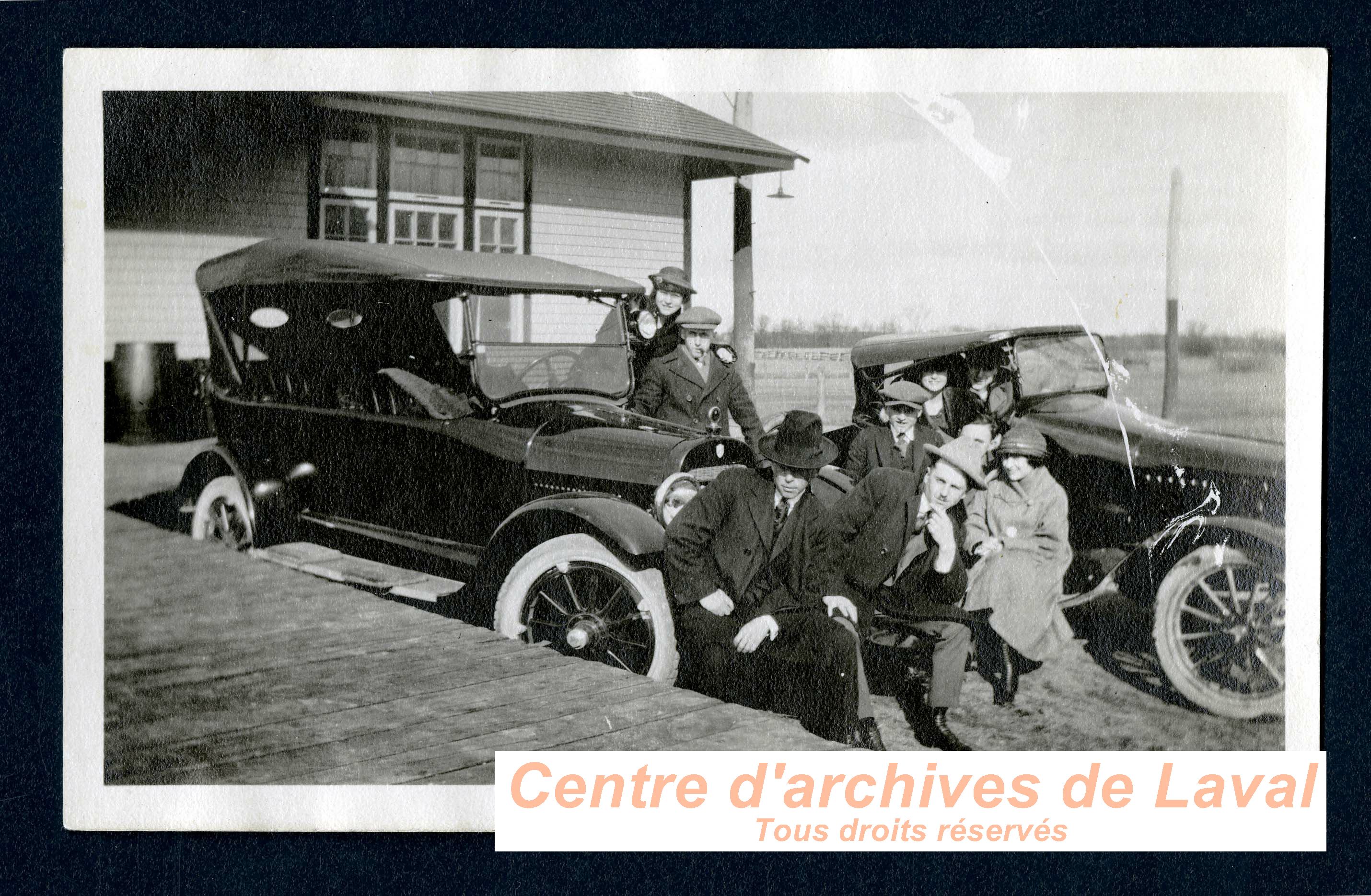 Portrait de groupe  la gare Saint-Vincent-de-Paul